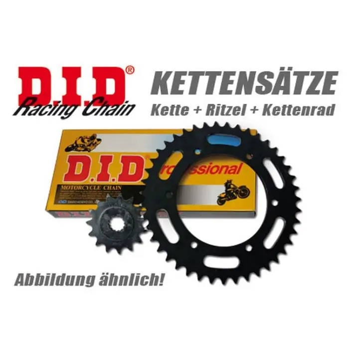 Expressversand DID Kette und ESJOT Räder ZVMX-Kettensatz, KAWASAKI GPZ 1100, 95-98 (Satz)