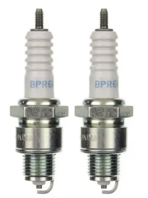 2x Zündkerze NGK BPR6HS für Roller Motorrad Beliebt