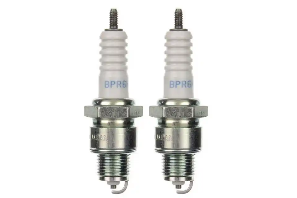 2x Zündkerze NGK BPR6HS für Roller Motorrad Beliebt