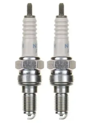 2x Zündkerze NGK CR8EH-9 für Roller Motorrad Meistverkauft