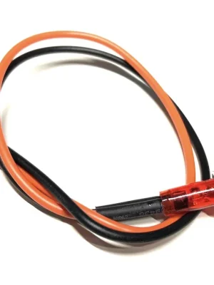 12V Kontrollleuchte Öl Rot mit Kabel 8mm Gewinde für Zündapp Hercules Kreidler Billig