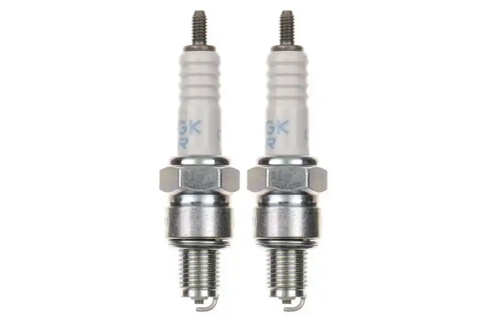 2x Zündkerze CR6HS Zündkerzen Set 2 Stück für Motorrad / Roller Rabatt