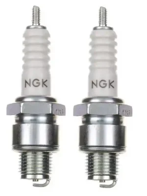2x Zündkerze B8HS Zündkerzen Set 2 Stück für Roller / Motorrad / Moped Abverkauf