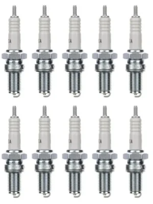 10x Zündkerze D9EA Zündkerzen Set 10 Stück 10er Pack für Motorrad / Roller Direktkauf
