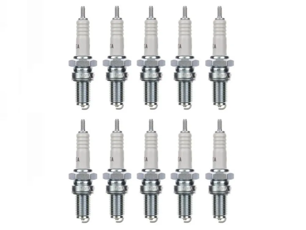 10x Zündkerze D9EA Zündkerzen Set 10 Stück 10er Pack für Motorrad / Roller Direktkauf