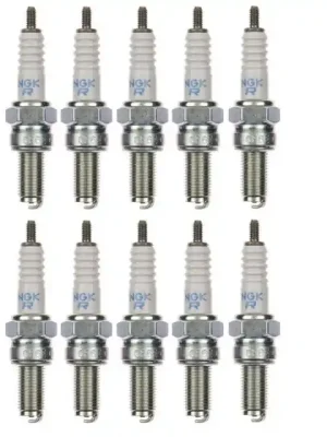 10x Zündkerze CR6E Zündkerzen Set 10 Stück 10er Pack für Motorrad / Roller Abverkauf