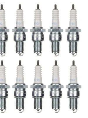 10x Zündkerze BPR7ES Zündkerzen Set 10 Stück 10er Pack für Motorrad / Roller Preis Gesenkt