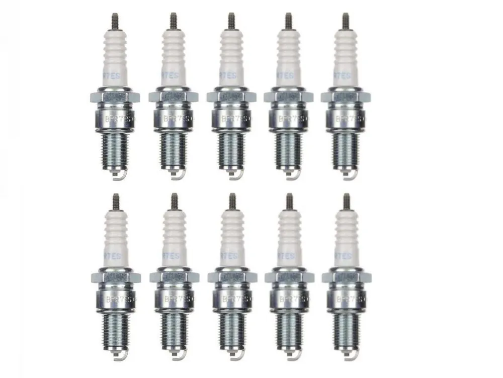 10x Zündkerze BPR7ES Zündkerzen Set 10 Stück 10er Pack für Motorrad / Roller Preis Gesenkt