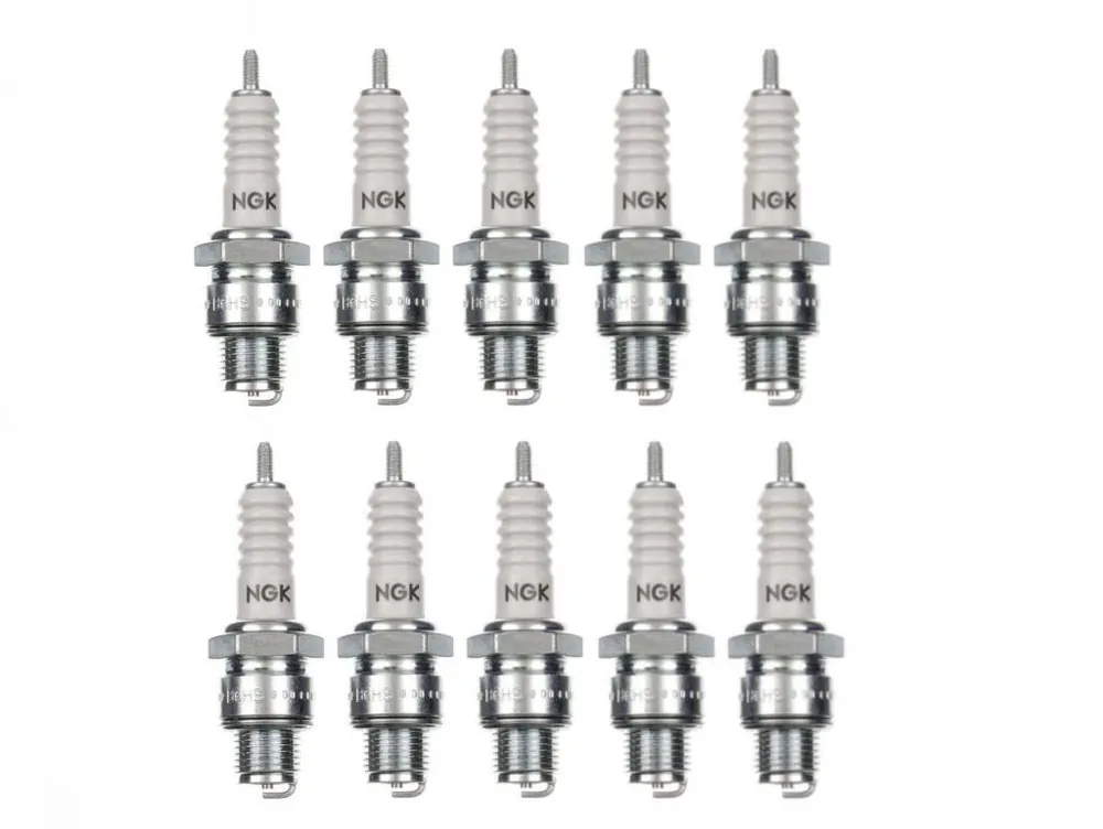 10x Zündkerze für Kreidler Flory Florett K53 K54 Super 4 Eiertank RM RMC MF 20 22 24 LF Mustang Mega-Angebot