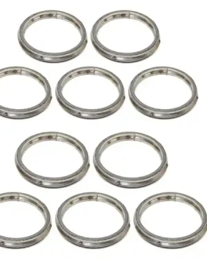 10x Auspuff Krümmer Dichtungen für Yamaha Aerox, MBK Nitro (32,5 x 26,5 x 5 mm) Schnäppchen