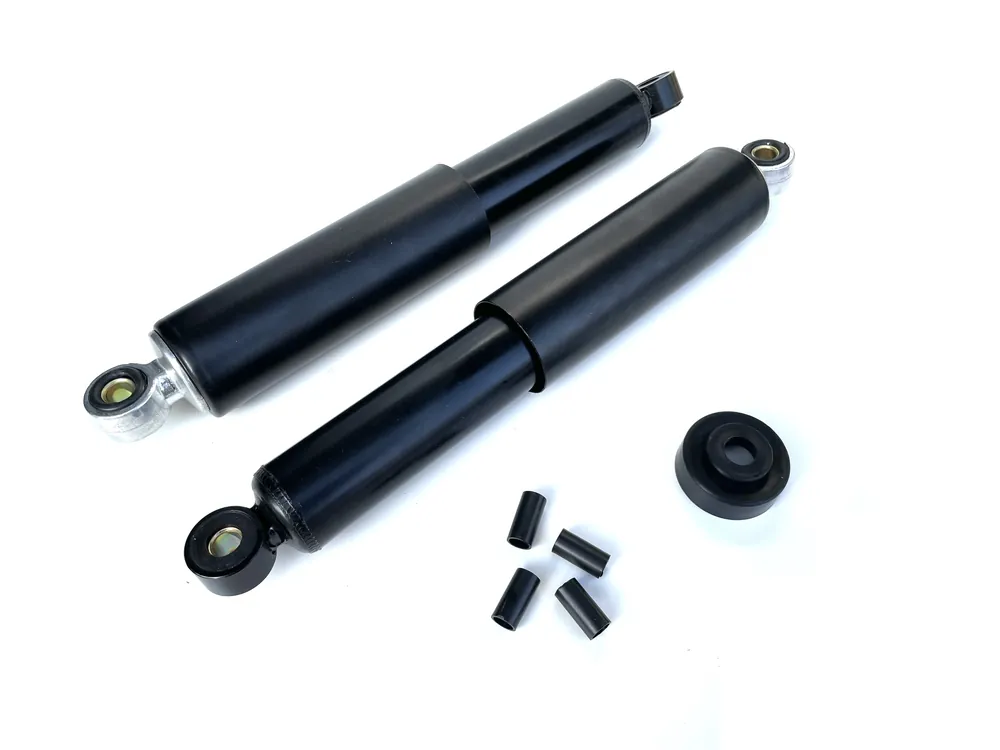 Begrenztes Angebot Stoßdämpfer Satz Schwarz 310mm für Kreidler Flory MF23, MF25, RMC, RMC-S, Mustang