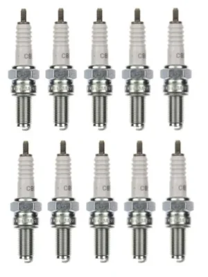10x Zündkerze NGK C8E für Husaberg FC FE 350 400 501 600 Geprüft