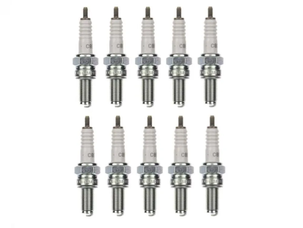 10x Zündkerze NGK C8E für Husaberg FC FE 350 400 501 600 Geprüft