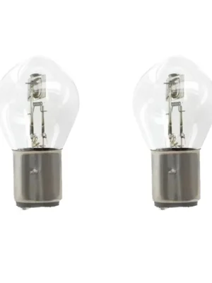 2x Glühbirne BA20D 6V 15/15W E-geprüft Roller Mofa Saisonangebot