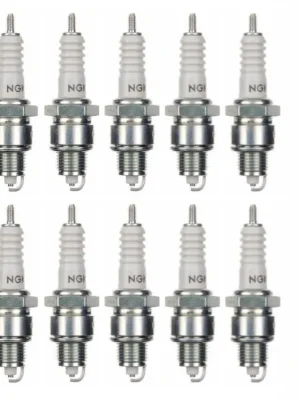 10x Zündkerze BP4HS Zündkerzen Set 10 Stück 10er Pack für Motorrad / Roller Markenprodukt