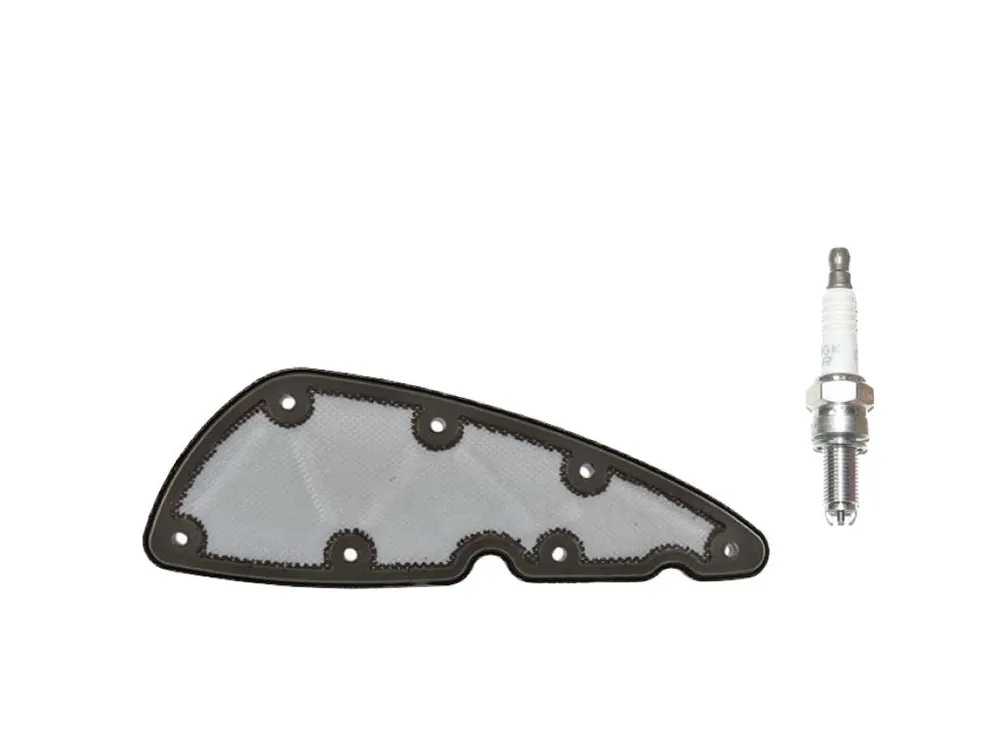 Geprüft Luftfilter + Zündkerze Set für Piaggio Beverly 350, X10 350 4T