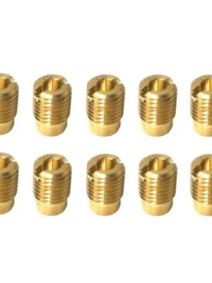10x Hauptdüsen Düsen Set 54-72 für Gurtner Vergaser für Peugeot Speedfight Honda Bali Neue Ware