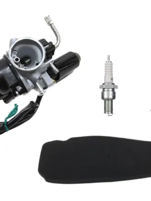 12mm Vergaser + Luftfilter + Zündkerze + Benzinhahn Set für Piaggio Sfera 50 NSL Echt