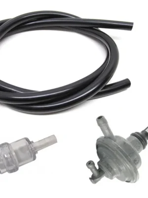 Benzinhahn Benzinfilter Benzinschlauch schwarz Piaggio TPH Sfera NRG, Speedfight, Aerox Direktkauf
