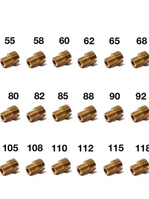 Top-Preis 30x Vergaser Hauptdüsen M5 Düsen Set 50-122 für Dellorto Piaggio Vespa