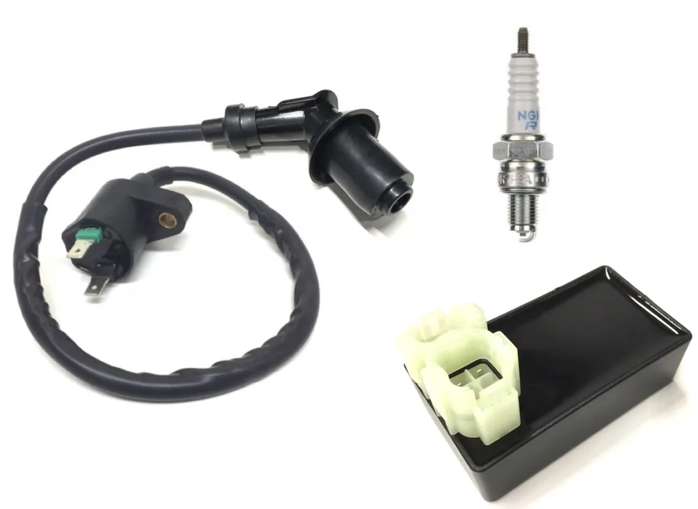 Zündspule Zündkerze Zündkerzenstecker CDI für 4-Takt China Baumarkt Roller Rex RS 450 Finale Aktion