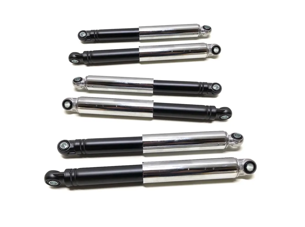 Tieferlegung Set 6x Simson DUO Stoßdämpfer Schwarz 4 x 310mm + 2 x 290mm Rabatt