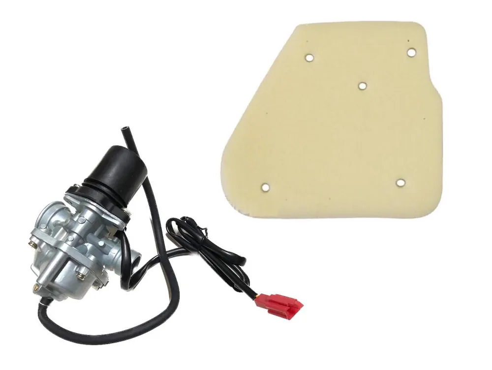 Günstig 16mm Vergaser + Luftfilter Einsatz Set für Keeway Hurricane Matrix Pixel RY8 RY6 50