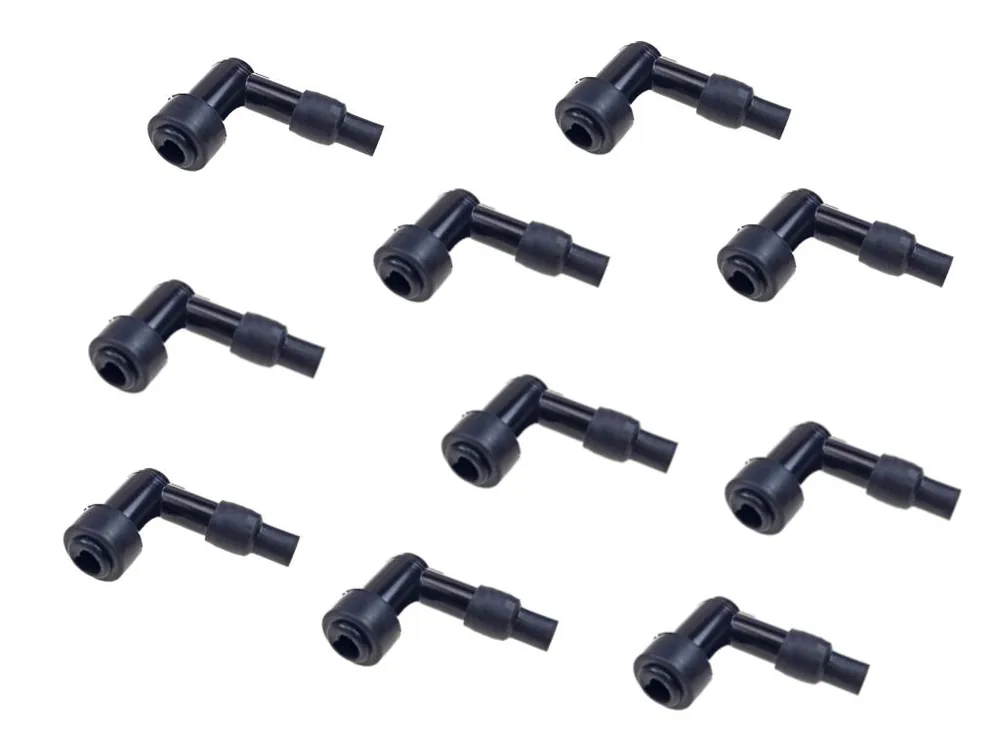 10x Zündkerzenstecker LB01F 2T 90 Grad für Roller Scooter Mofa Moped Preis Gesenkt
