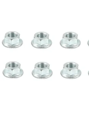 10× Polradmutter M10×1,25 für Piaggio, Peugeot, SYM, Aprilia, Derbi, Gilera Must-Have