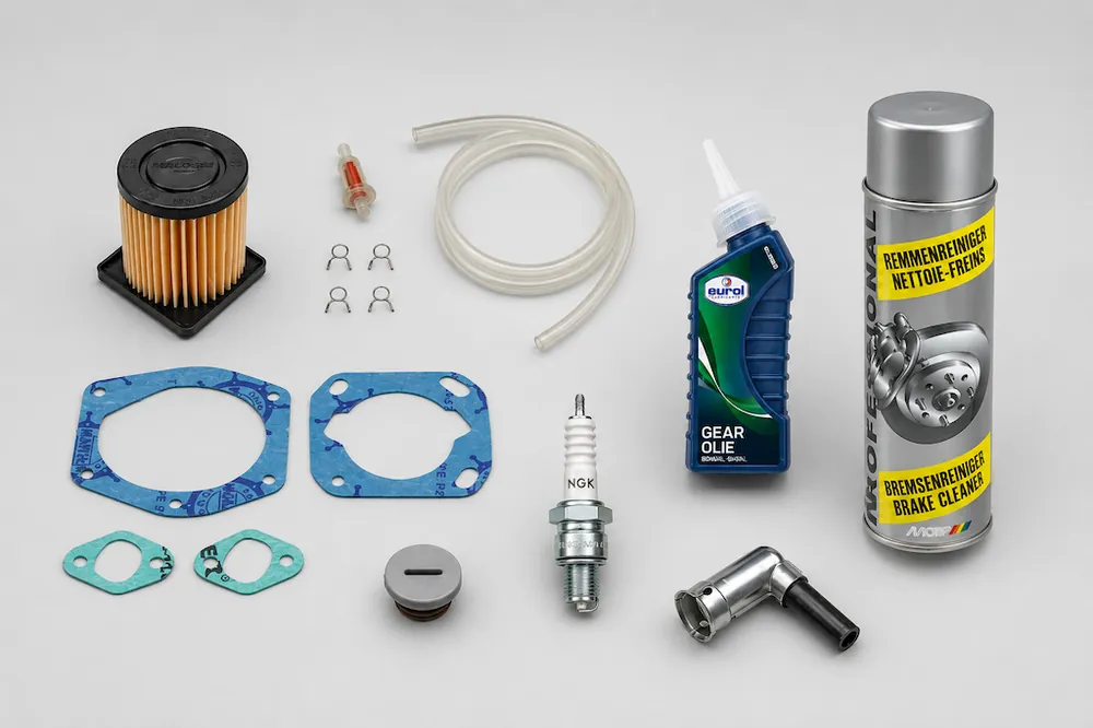 Letzte Chance Inspektionsset Wartungsset Hercules Prima Sachs 504 505 komplett