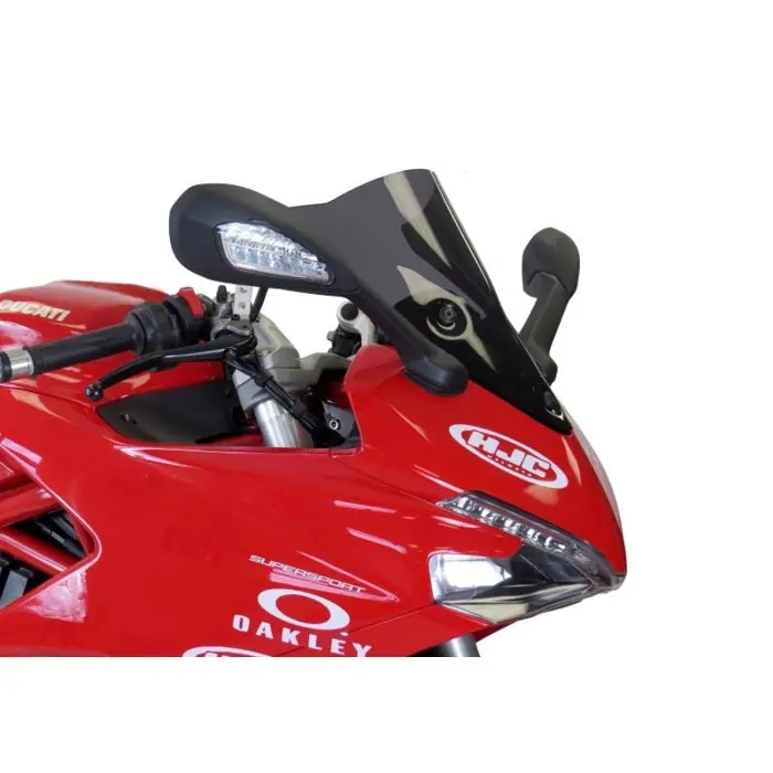 Letzte Chance V*BODYSTYLE Racing Cockpitscheibe schwarz getönt ABE passt für DUCATI Supersport / S(21-24)/Supersport / S(17-20)