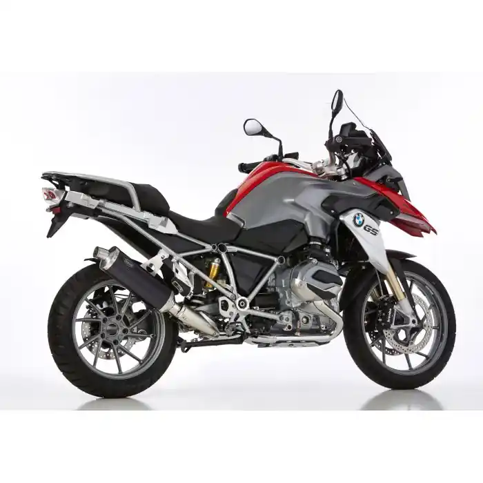 Sale HURRIC Rac 1 Auspuff schwarz EG-BE passt für BMW R 1250 GS / Adventure(21-24)