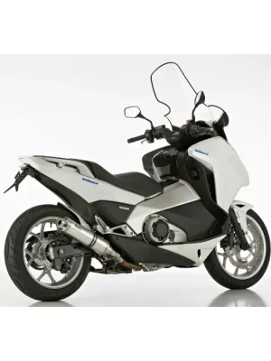 HURRIC Supersport Auspuff silber EG-BE passt für HONDA Integra 750(16-20) Preis Gesenkt