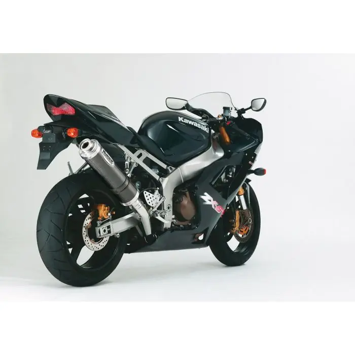 HURRIC Supersport Auspuff Carbon EG-BE passt für Kawasaki ZX-6R, ZX-6RR Abverkauf