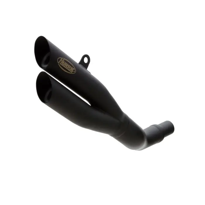 Knallerangebot HURRIC Pro 2 Auspuff schwarz-matt EG-BE passt für SUZUKI GSX-R 600(08-10)/GSX-R 750(08-10)