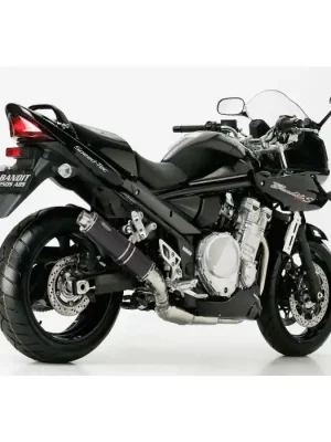 Sale HURRIC Supersport Auspuff schwarz EG-BE passt für SUZUKI GSF 650 Bandit(07-08)/GSF 650 Bandit(09-16)/GSF 650 Bandit S(07-08)/GSF 650 Bandit S(09-16)/GSX 650F(08-16)