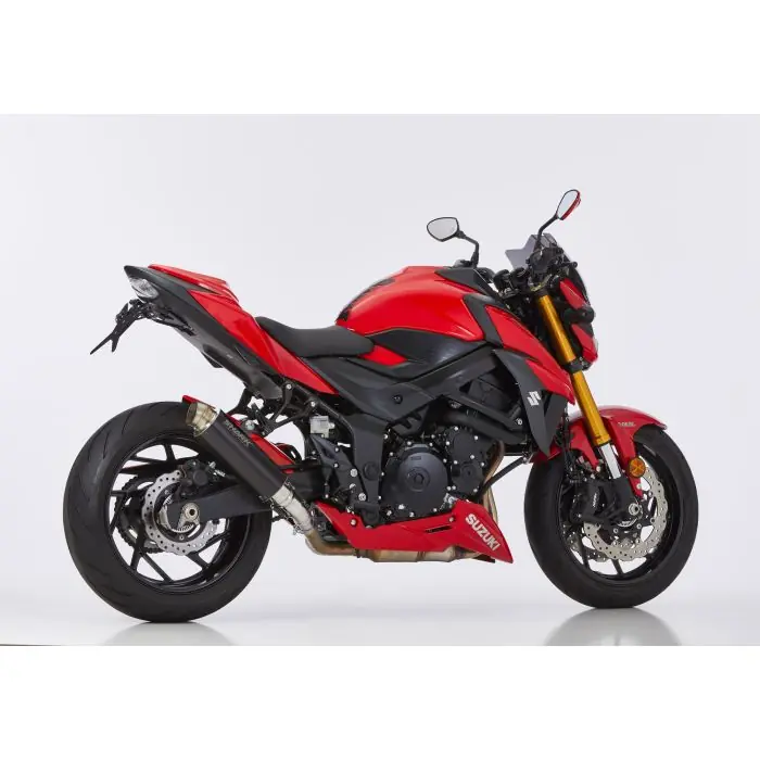 Super-Preis SHARK SRC 4 Auspuff Short schwarz EG-BE passt für SUZUKI GSR 750(11-16)/GSX-S 750(17-21)