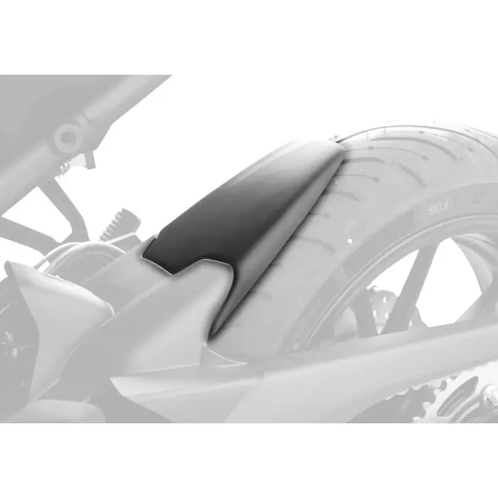 Expressversand BODYSTYLE Hinterradabdeckungsverlängerung schwarz-matt passt für YAMAHA Tracer 7/GT(20-24)/Tracer 700(16-19)