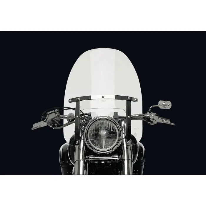 Letzte Chance NATIONAL CYCLE Motorradscheibe Custom Heavy Duty klar ABE passt für YAMAHA XVS1100 Drag Star(99-02)/XVS650 Drag Star(96-03)