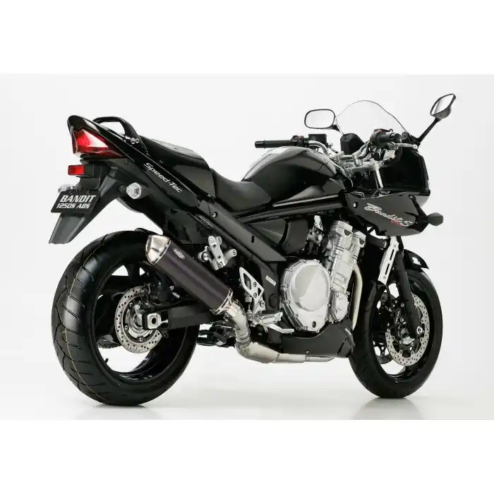 SHARK DSX-5 Auspuff schwarz EG-BE passt für SUZUKI GSF 1200 Bandit(06-06)/GSF 1200 Bandit S(06-06) Highlight