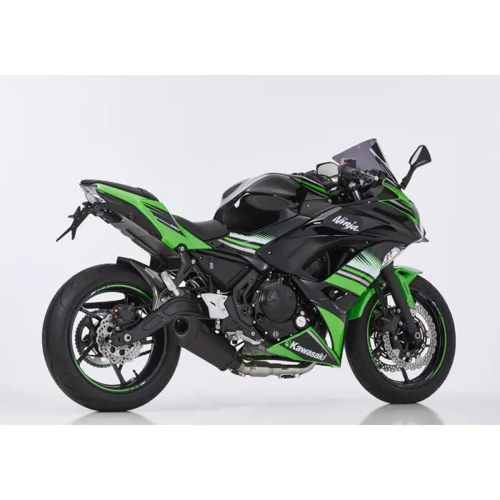 Saisonangebot SHARK DSX-10 Auspuffanlage schwarz-matt EG-BE passt für KAWASAKI Ninja 650(17-19)/Ninja 650(20-20)/Z650(17-19)/Z650(20-20)