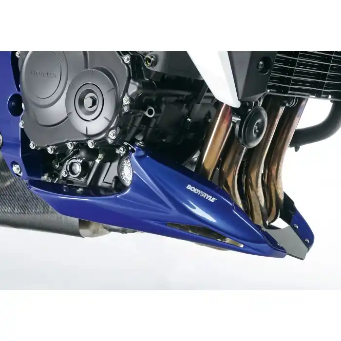 Abverkauf BODYSTYLE Sportsline Bugspoiler rot Pearl Siena Red, R320 ABE passt für HONDA CB1000R(11-15)