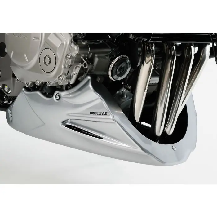 BODYSTYLE Sportsline Bugspoiler schwarz Interstellar Black Met, NHA12 ABE passt für HONDA CBF1000S(06-07) Aktuell