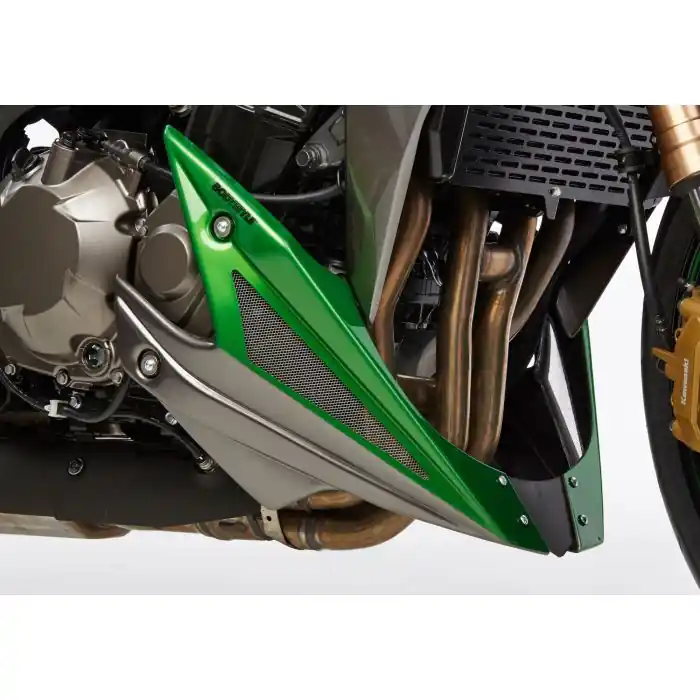 BODYSTYLE Sportsline Bugspoiler schwarz Asteroid Black Metallic, NHA35 ABE passt für HONDA MSX125(13-15) Finale Aktion