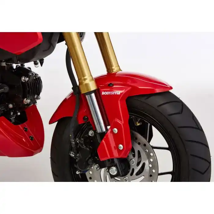 Angebot I*BODYSTYLE Sportsline KLW*Vorderradkotflügel schwarz Asteroid Black Metallic, NHA35 passt für HONDA MSX125(13-15)