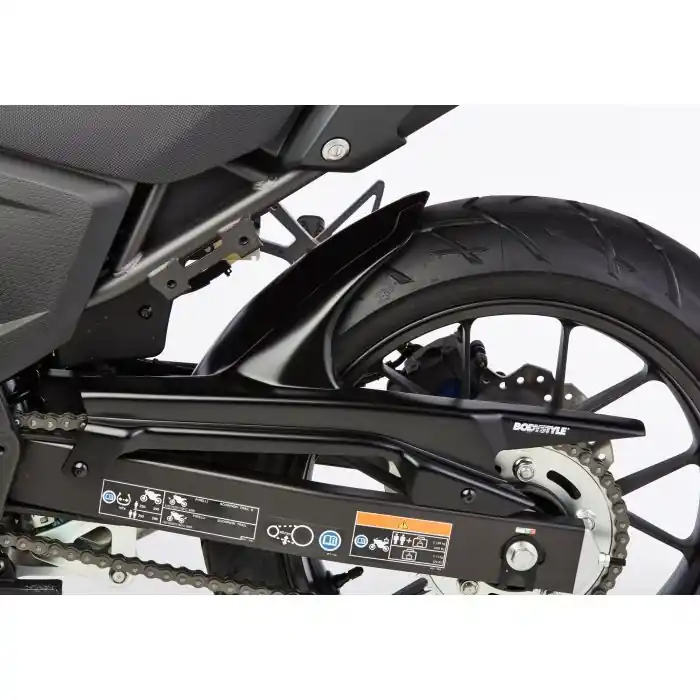 BODYSTYLE Sportsline Black Hinterradabdeckung schwarz-matt ABE passt für HONDA VFR1200X Crosstourer(16-21)/VFR1200X Crosstourer(12-15) Bestseller