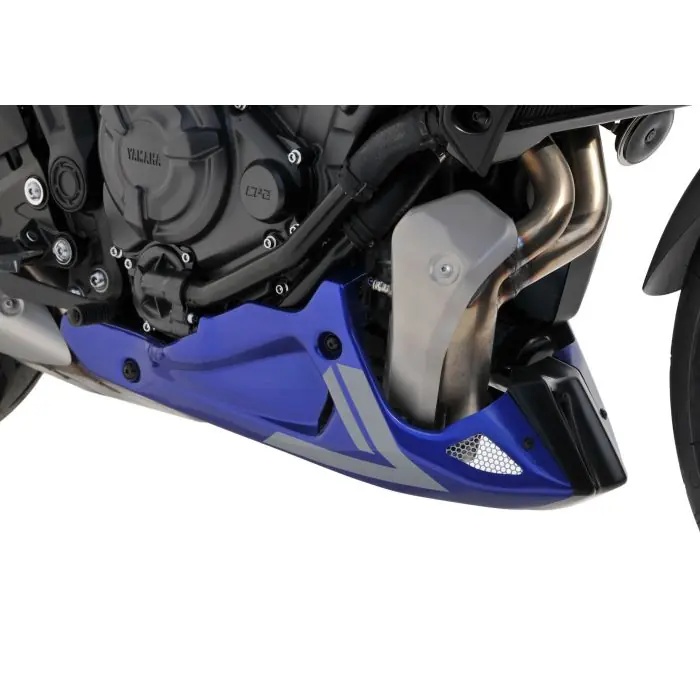 Zertifiziert BODYSTYLE Sportsline Bugspoiler blau/grau Icon Blue, DPBMC/Icon Grey ABE passt für YAMAHA MT-07(21-22)