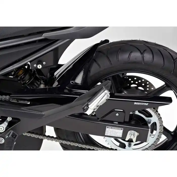 Neue Ware BODYSTYLE Sportsline Hinterradabdeckung unlackiert ABE passt für YAMAHA XJ6(09-16)/XJ6 Diversion(09-16)/XJ6 Diversion F(09-16)