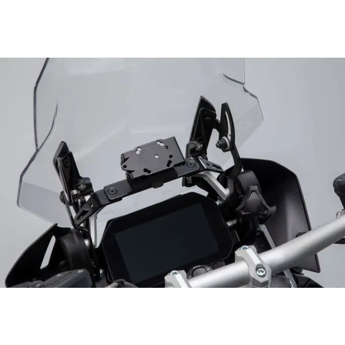 Aktuell SW-Motech Navi-Halter im Cockpit Schwarz passt für BMW R 1200 GS(12-18), R 1250 GS(18-)