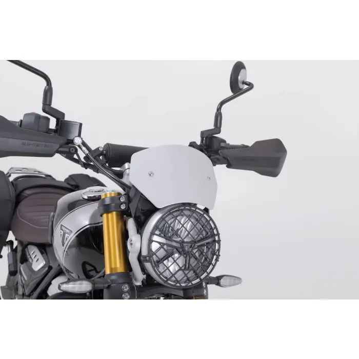 SW-Motech Windschild Silbern passt für Triumph Scrambler 400 X(23-) Sonderangebot